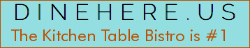 The Kitchen Table Bistro