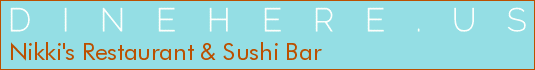 Nikki's Restaurant & Sushi Bar