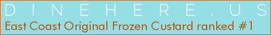 East Coast Original Frozen Custard
