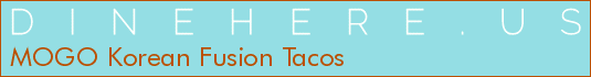 MOGO Korean Fusion Tacos