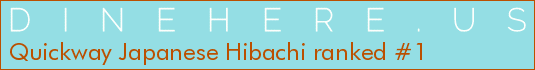Quickway Japanese Hibachi