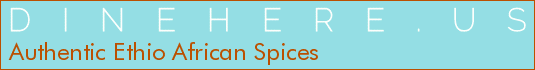 Authentic Ethio African Spices