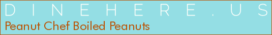 Peanut Chef Boiled Peanuts