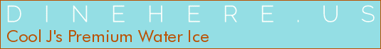 Cool J's Premium Water Ice