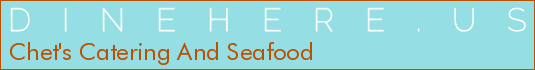 Chet's Catering And Seafood