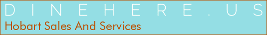 Hobart Sales And Services