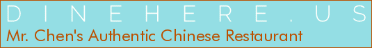 Mr. Chen's Authentic Chinese Restaurant