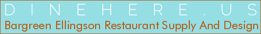 Bargreen Ellingson Restaurant Supply And Design