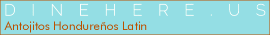 Antojitos Hondureños Latin