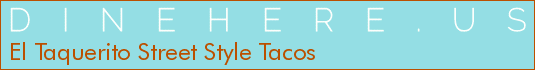 El Taquerito Street Style Tacos
