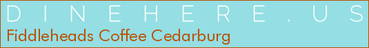 Fiddleheads Coffee Cedarburg