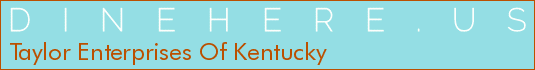 Taylor Enterprises Of Kentucky