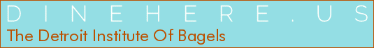 The Detroit Institute Of Bagels