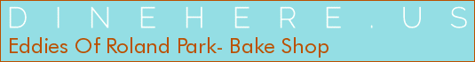 Eddies Of Roland Park- Bake Shop