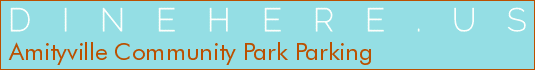 Amityville Community Park Parking
