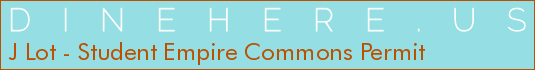 J Lot - Student Empire Commons Permit