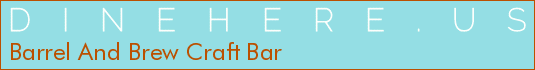 Barrel And Brew Craft Bar