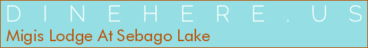 Migis Lodge At Sebago Lake