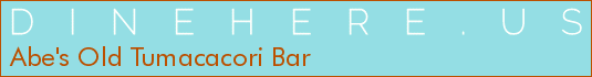 Abe's Old Tumacacori Bar
