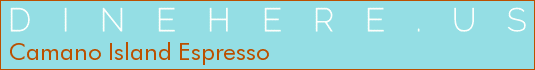 Camano Island Espresso
