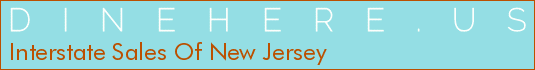 Interstate Sales Of New Jersey