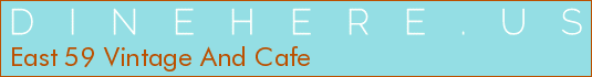 East 59 Vintage And Cafe