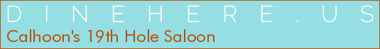 Calhoon's 19th Hole Saloon