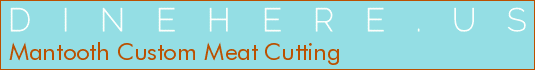 Mantooth Custom Meat Cutting