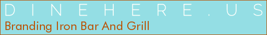 Branding Iron Bar And Grill