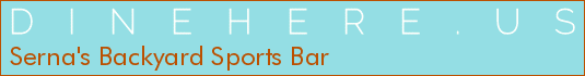 Serna's Backyard Sports Bar