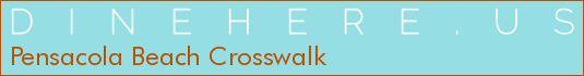 Pensacola Beach Crosswalk