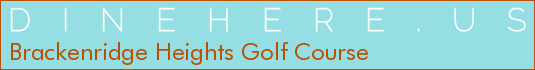 Brackenridge Heights Golf Course