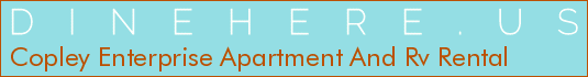 Copley Enterprise Apartment And Rv Rental