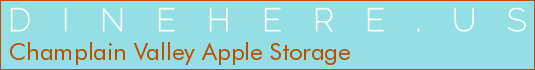 Champlain Valley Apple Storage