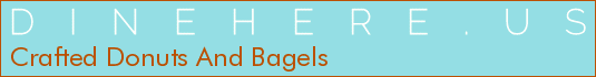 Crafted Donuts And Bagels