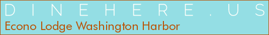 Econo Lodge Washington Harbor