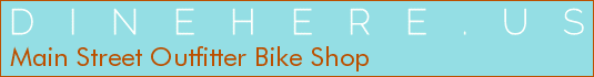 Main Street Outfitter Bike Shop