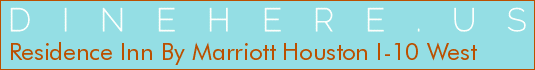 Residence Inn By Marriott Houston I-10 West