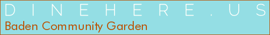 Baden Community Garden