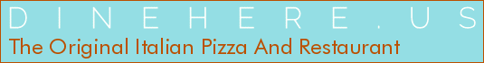 The Original Italian Pizza And Restaurant