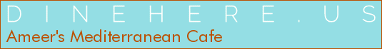 Ameer's Mediterranean Cafe