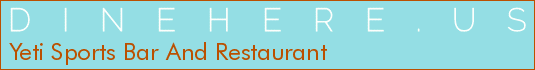 Yeti Sports Bar And Restaurant