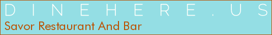 Savor Restaurant And Bar
