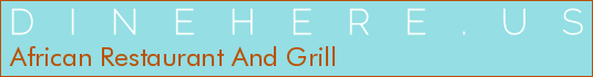 African Restaurant And Grill