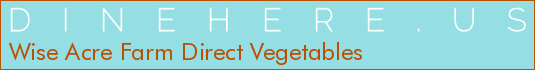 Wise Acre Farm Direct Vegetables