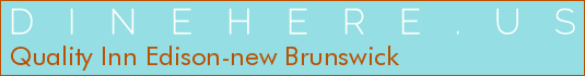 Quality Inn Edison-new Brunswick