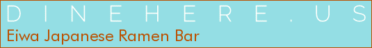 Eiwa Japanese Ramen Bar