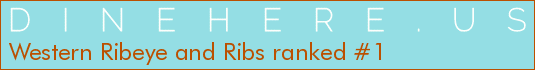 Western Ribeye and Ribs