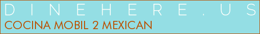 COCINA MOBIL 2 MEXICAN