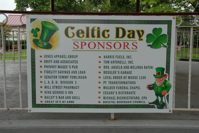 Special Celebrations right at our back door include Celtic 
Day!!